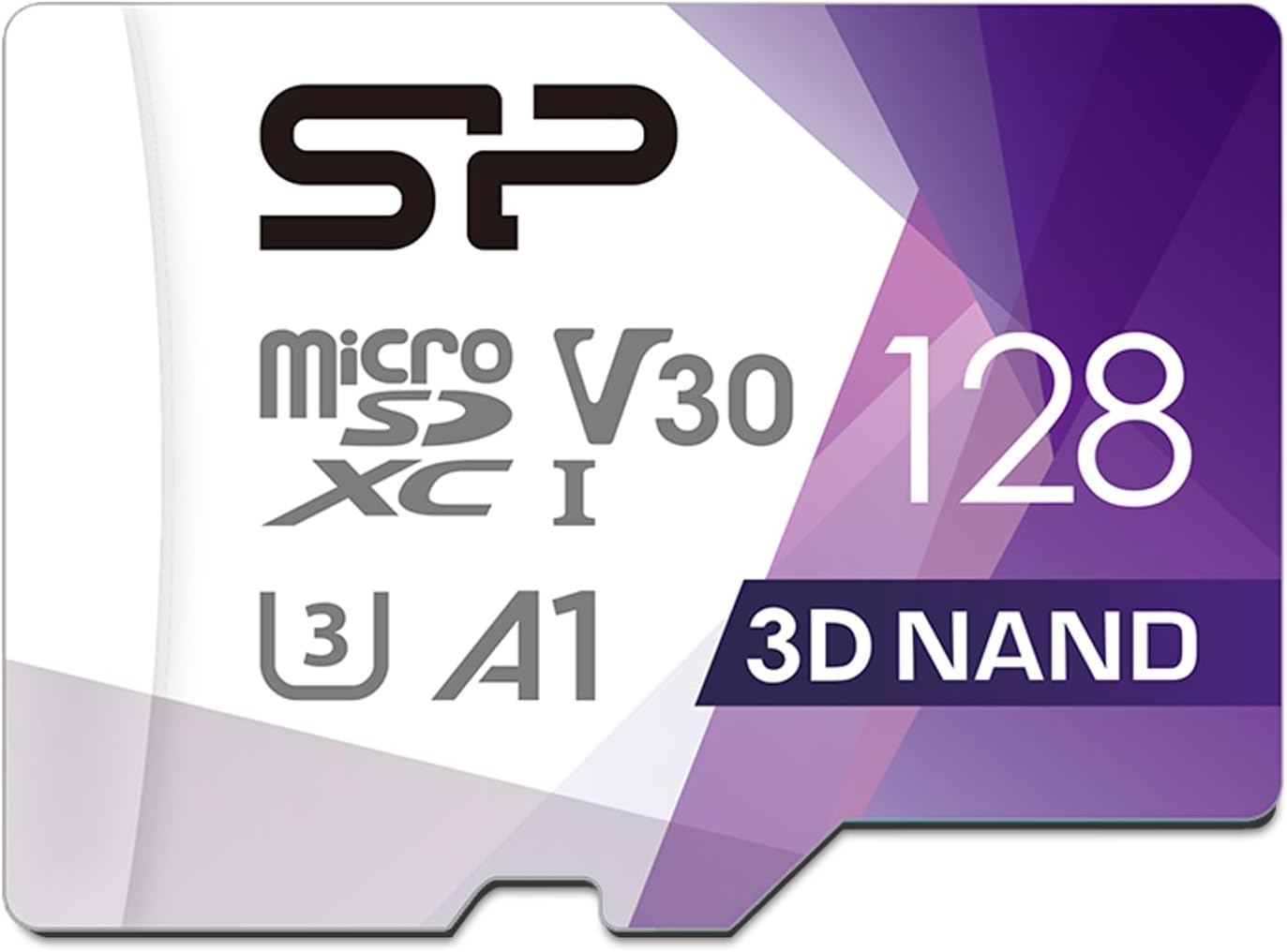 Silicon Power 128GB Micro SD Card U3 SDXC Up to 100MB/s High Speed Memory Card for Cams, DJI...