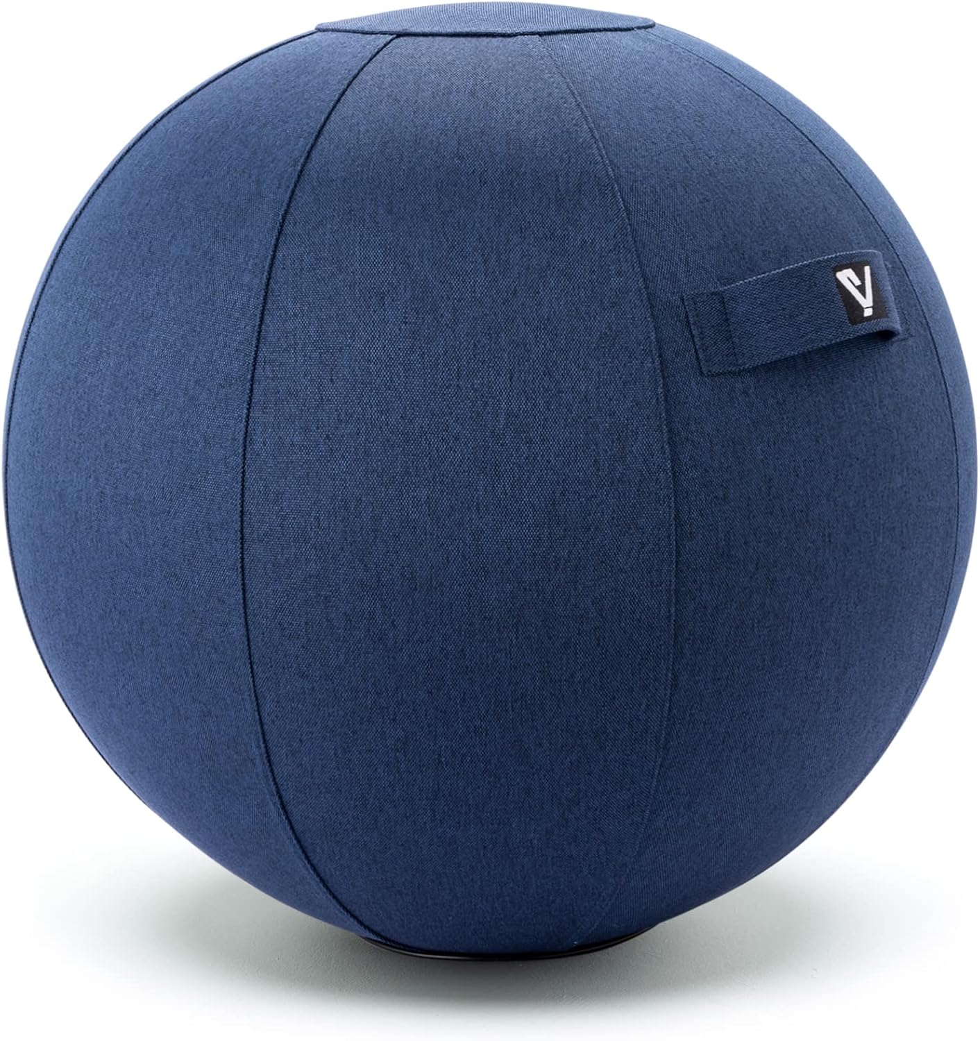 Sitting Ball Chair for Office and Home, Pilates Exercise Yoga Ball with Cover for Balance...