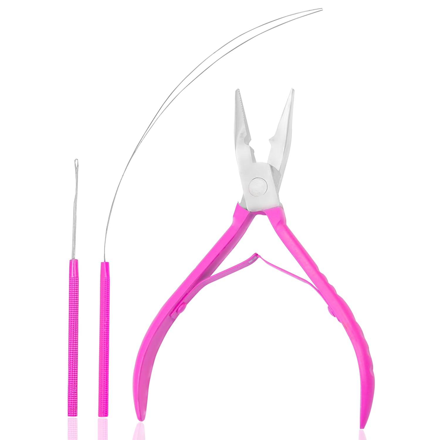 SIVOTE Professional Hair Extension Pliers & Bead Extension Tool Kit – Stainless Steel Hair...