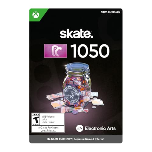 SKATE: 1050 SV Bucks - Xbox Series X|S [Digital Code]