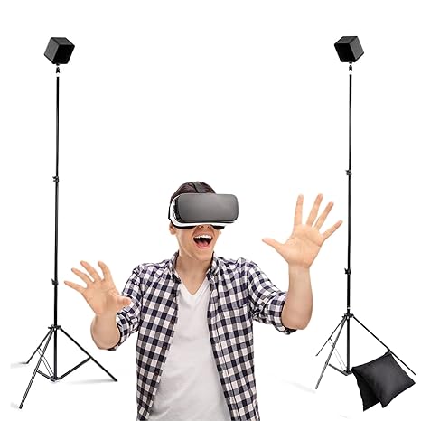 Skywin VR Tripod Stand, HTC Vive Base Station Compatible Sensor Stand and Base Station Mount...