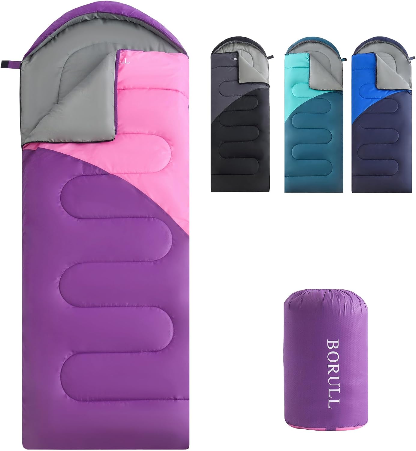 Sleeping Bags for Adults Cold Warm Weather,Backpacking Compact Lightweight Camping Sleeping...