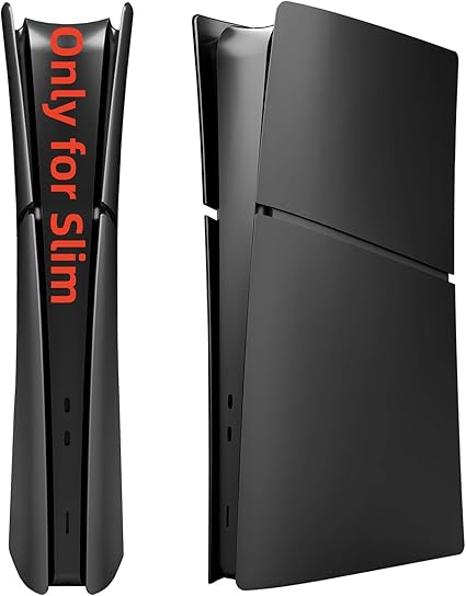 Slim Digital Edition Cover Plates for New PS5 Slim Console, Shell Panels Compatible with New...