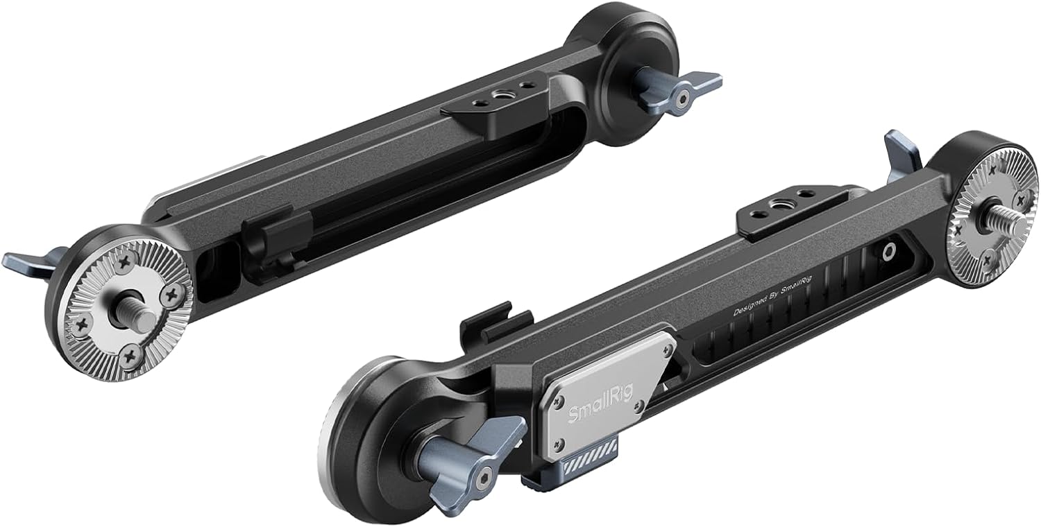 SmallRig Shoulder Rig Extension Arm Adapter Part with M6 Rosette for ARRI, One-Touch Quick...