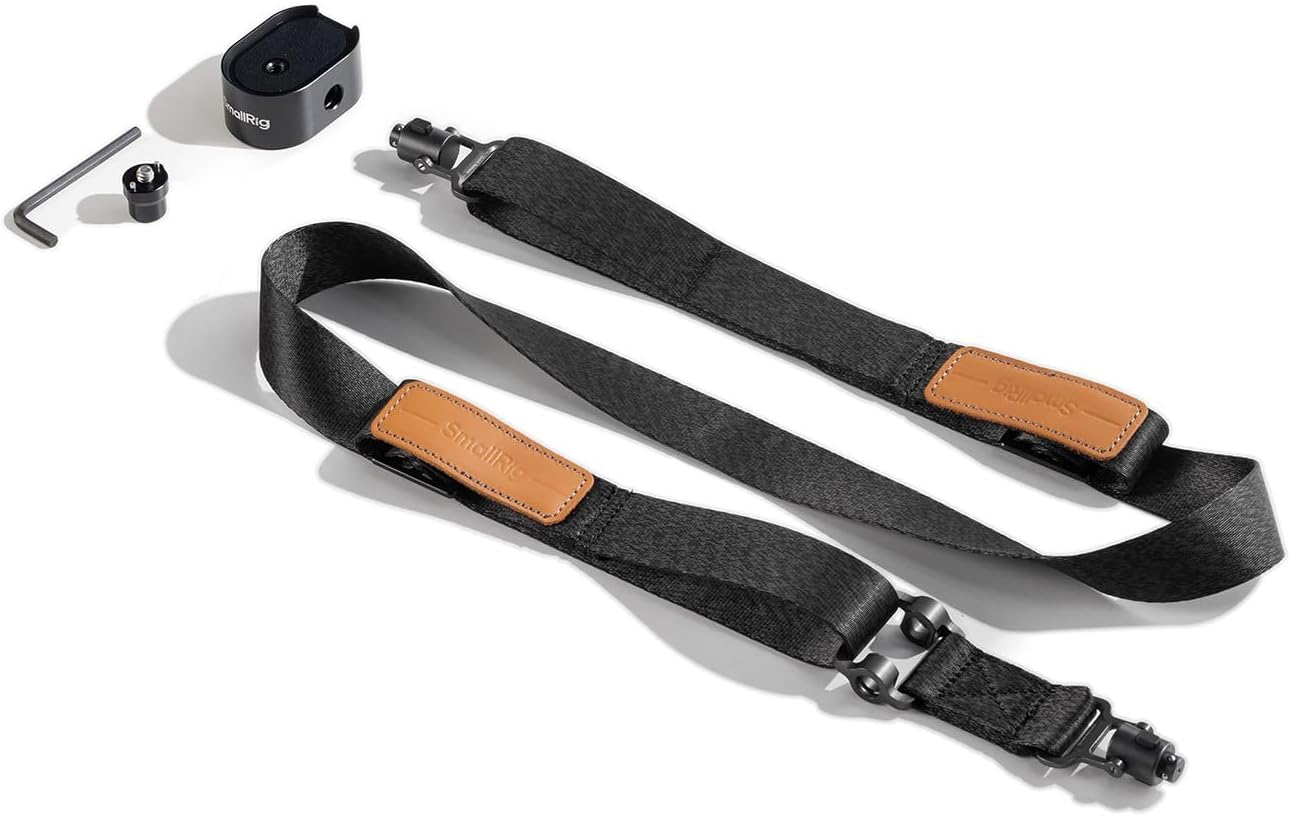 SmallRig Weight-Reducing Shoulder Strap Compatible with Sling Handle for DJI, Gimbal Belt...