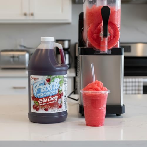 Snappy Frosti Tropics Strawberry Daiquiri Slushie Mix, 1/2 Gallon, Slushy Syrup for... image