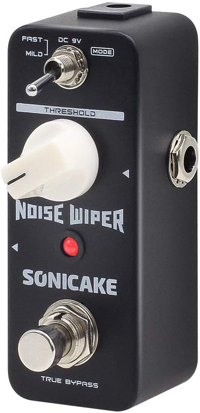 SONICAKE Noise Gate Effects Pedal Guitar Pedal Suppressor Noise Wiper Guitar Effects Pedal 2...