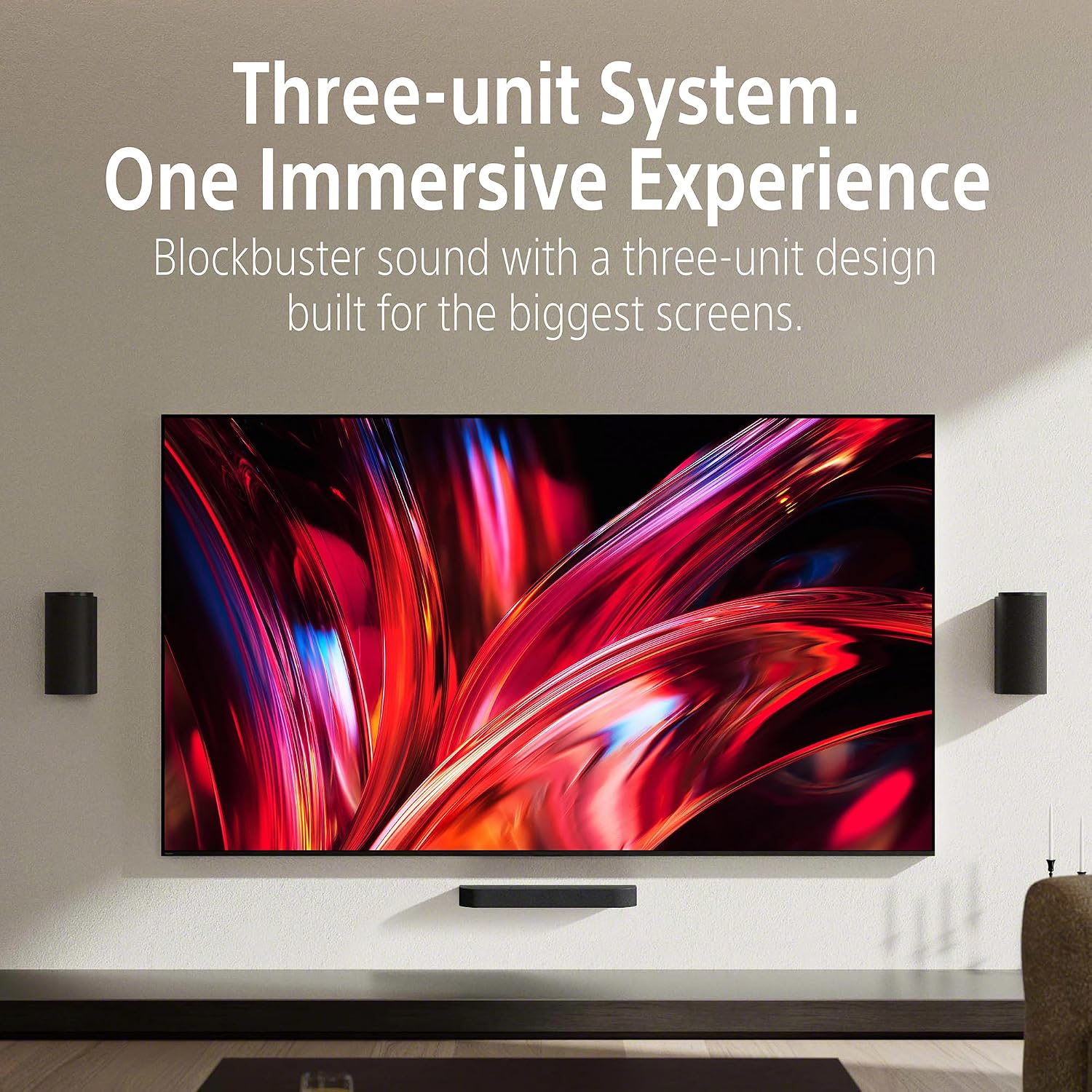 Sony BRAVIA Theater Trio, New Home Theater Three-Unit Audio System, Dolby Atmos®/DTS:X®... image