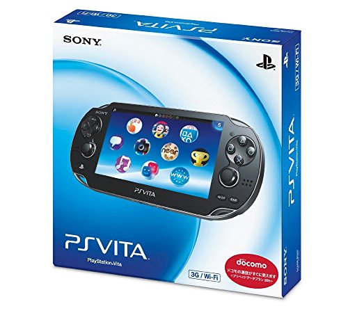 Sony PlayStation Vita 3G / Wi-Fi Model Crystal Black Limited Edition PCH-1100AB01