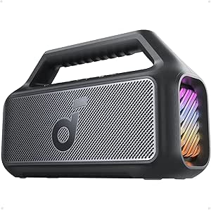 Soundcore Boom 2 Outdoor Speaker, 80W, Subwoofer, BassUp 2.0, 24H Playtime, IPX7 Waterproof...
