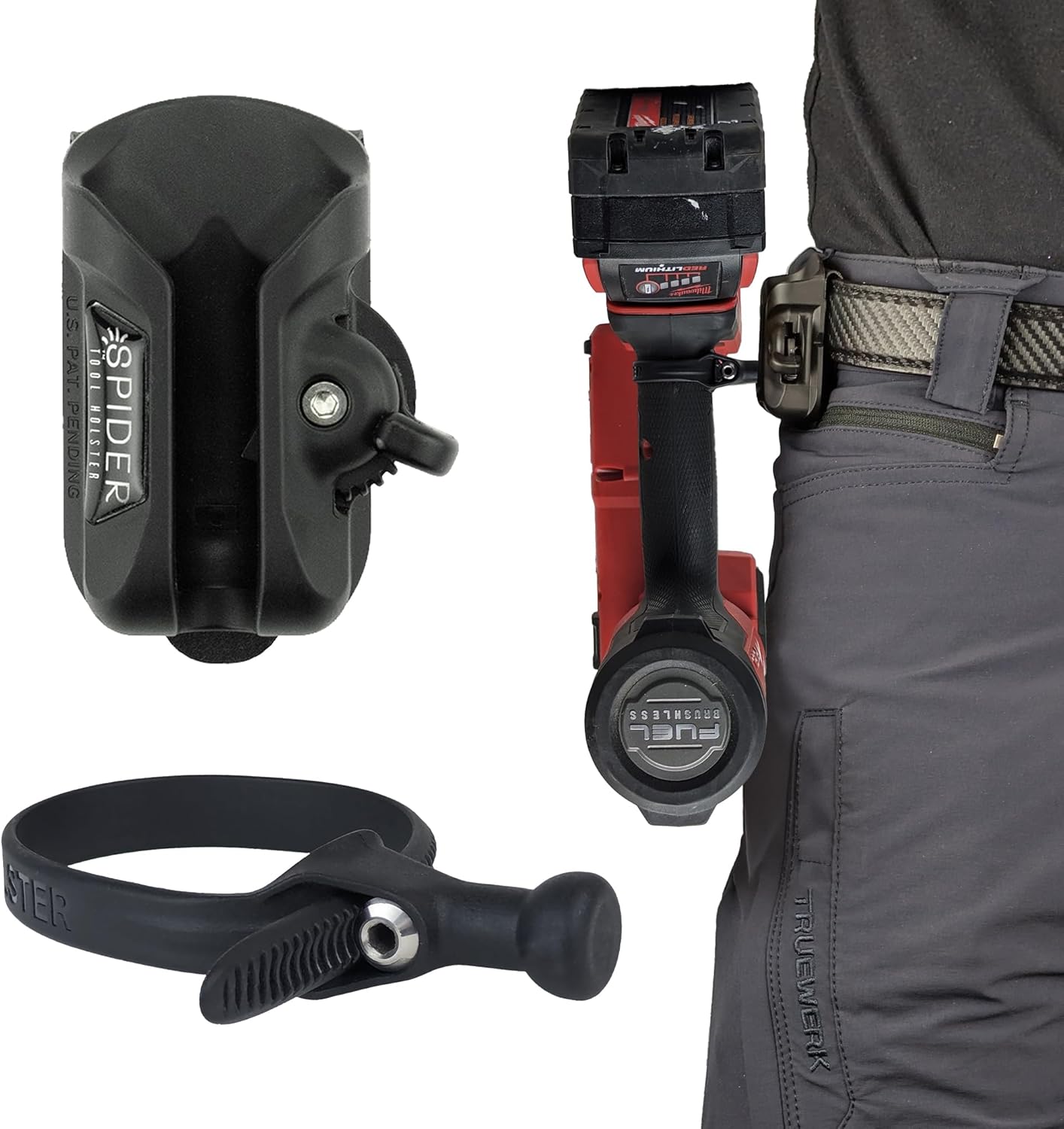 Spider Tool Holster - Improve The Way You Carry Your Power Drill, Driver, Multitool...