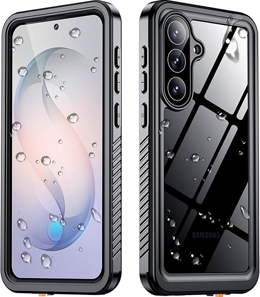SPIDERCASE Designed for Samsung Galaxy S26 Case Waterproof,Built-in Screen & Camera Lens...