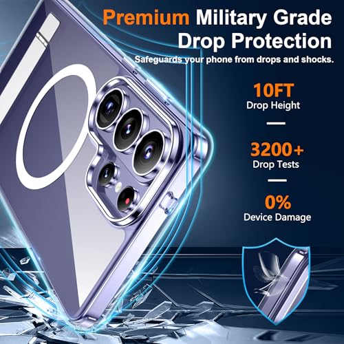 SPIDERCASE Magnetic for Samsung Galaxy S26 Ultra Case,[Built-in Invisible Kickstand]... image