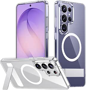 SPIDERCASE Magnetic for Samsung Galaxy S26 Ultra Case,[Built-in Invisible Kickstand]...