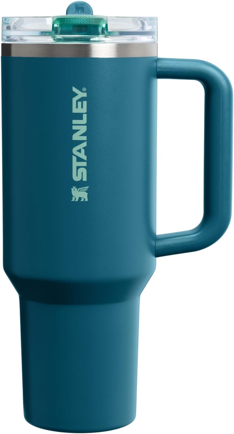 STANLEY Quencher ProTour Flip Straw Tumbler with Leakproof Lid 40 oz | Built-In Straw &...