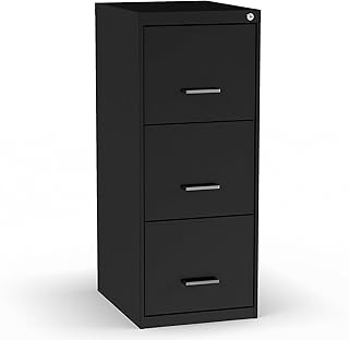 Staples Vertical File Cabinet for Letter/Legal Files, 3-Drawer, Letter/Legal Compatible...