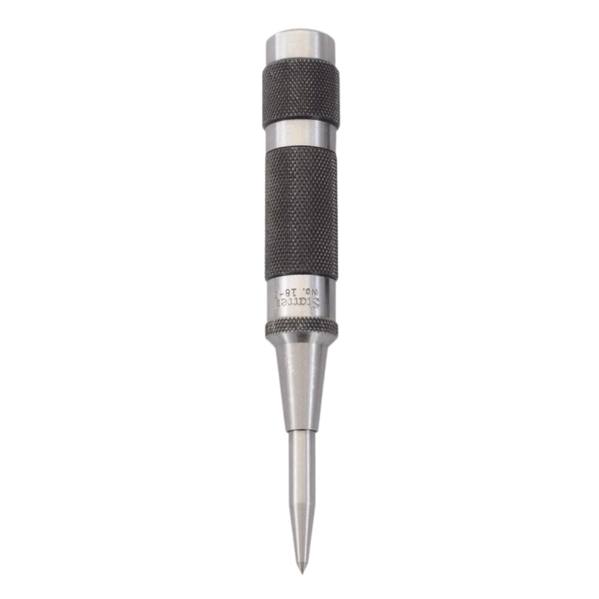 Starrett Steel Automatic Center Punch with Adjustable Stroke - 5-1/4" Length, 11/16" Punch...