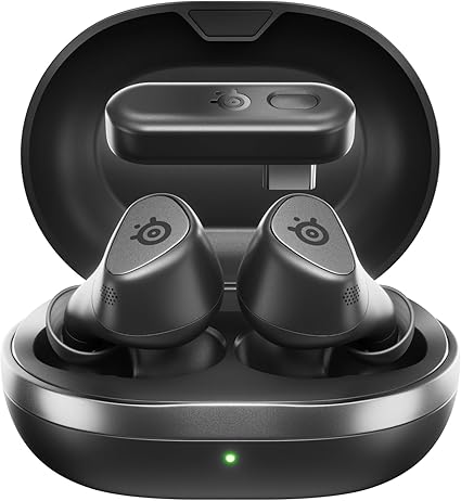 SteelSeries Arctis GameBuds for PlayStation/PC/Switch/Mobile — 2.4GHz + Bluetooth 5.3...