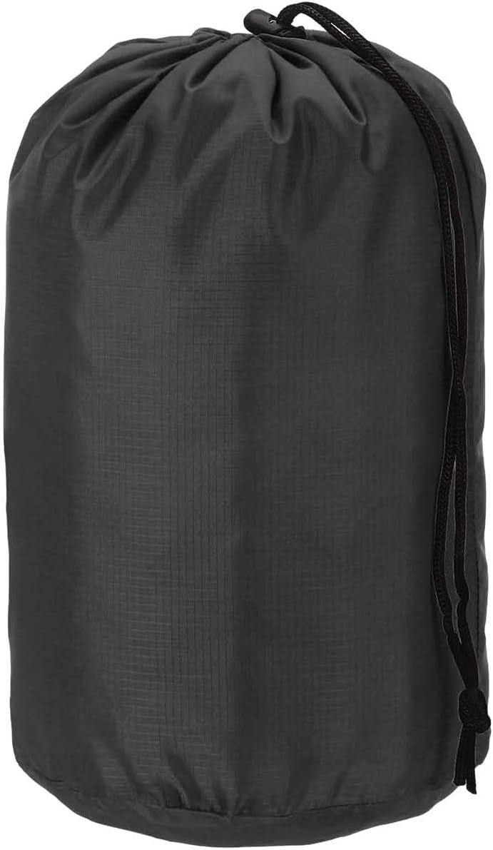 Stuff Sack, Nylon Waterproof Storage Sacks Portable Drawstring Dry Stuff Bag Gear...