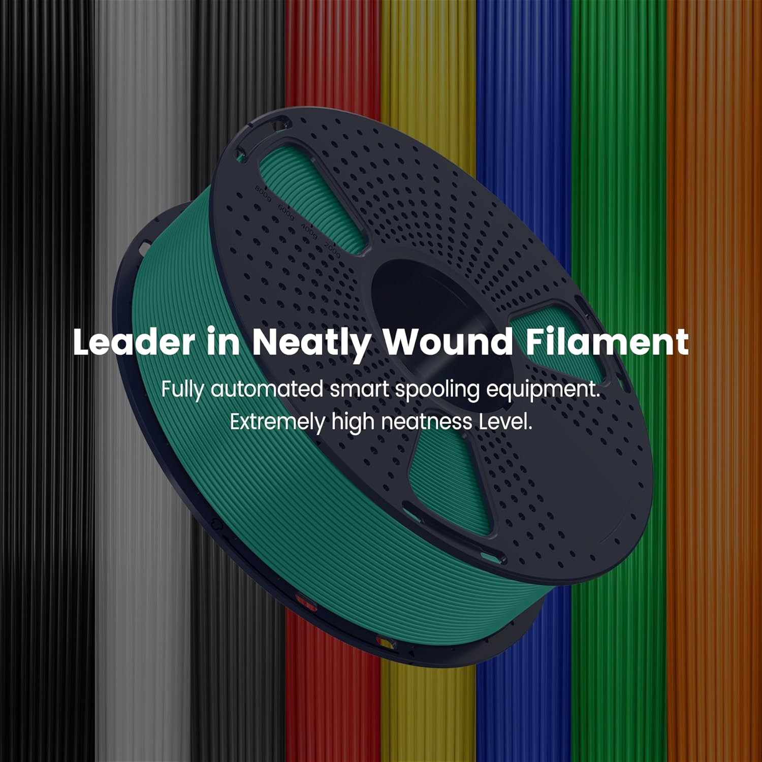 SUNLU PLA 3D Printer Filament PLA Filament 1.75mm, Neatly Wound 3D Printing Filament 1.75mm... image