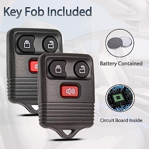 SUPALAND Key Fob Keyless Entry Fits for Ford F150 F250 F350 Explorer Expedition 1998-2016 /... image