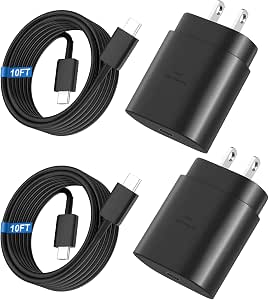 Super Fast Charger Type C, 25W USB C Wall Charger Fast Charging for Samsung Galaxy S26...