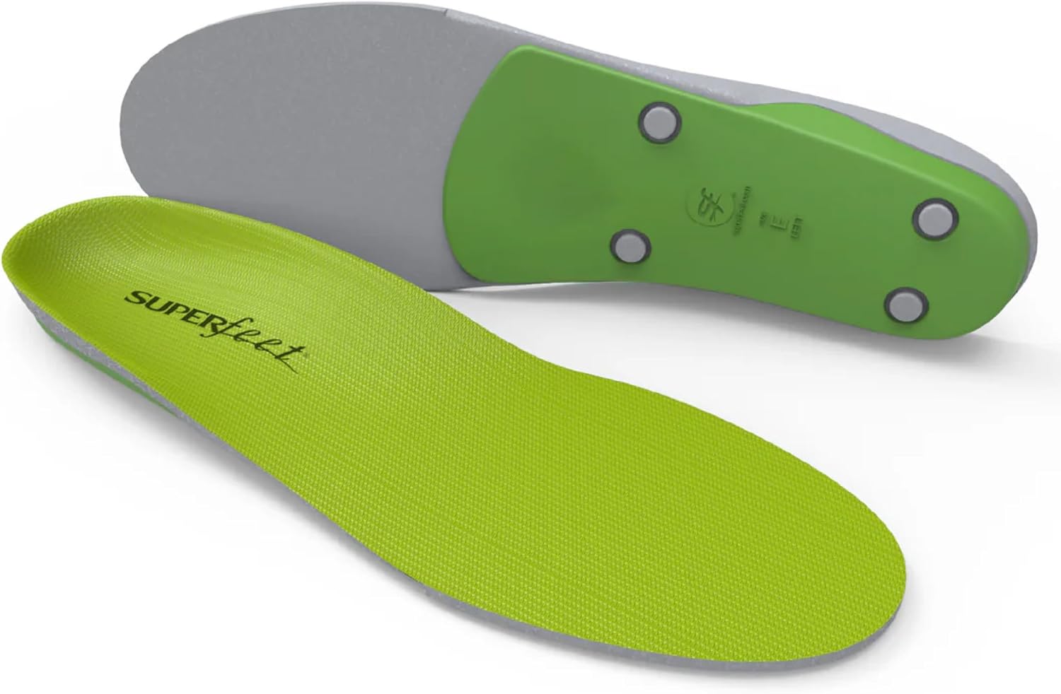 Superfeet All-Purpose Support High Arch Insoles (Green) for Active Lifestyle with High Arch...