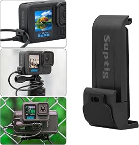 Suptig Upgraded Battery Door Cover, Replacement Side Door for GoPro Hero 13 Hero 12 Hero 11...
