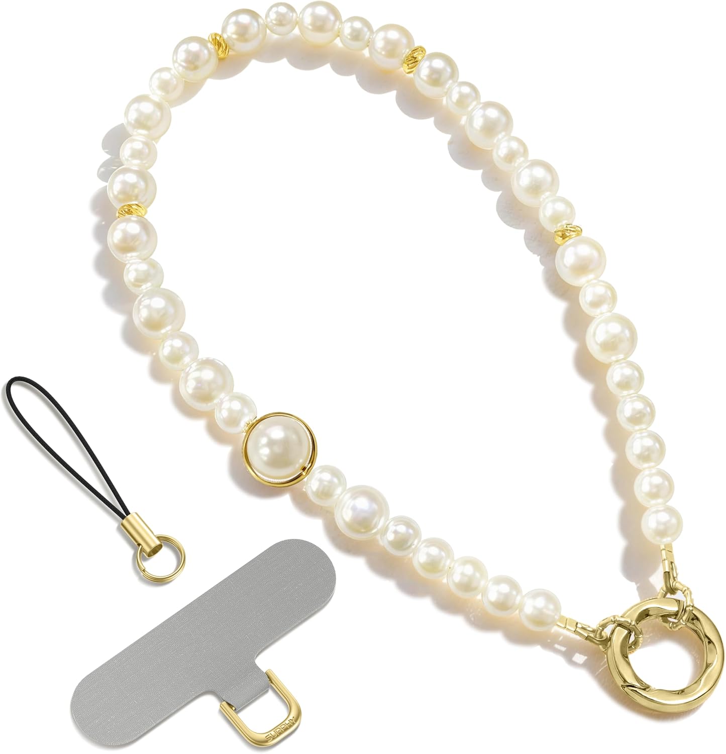 SURPHY Phone Charm, Phone Charms Strap with Tether Tab & Premium Metal Buckle, Cellphone...