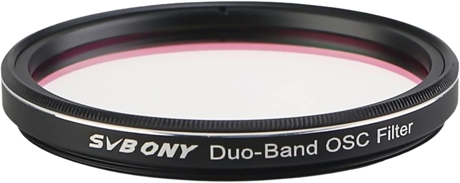 SVBONY SV220 Telescope Filter, 2" 7nm Dual-Band Nebula Filter, Reduce Stray Light...