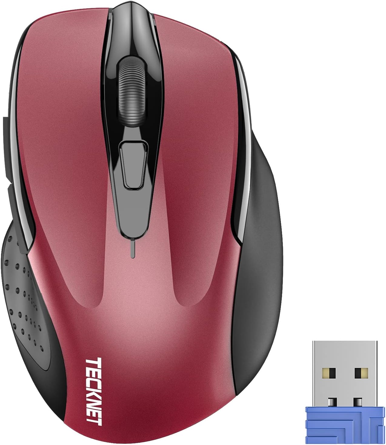 TECKNET Wireless Mouse, 2.4G Ergonomic Optical Mouse, Computer Mouse for Laptop, PC...