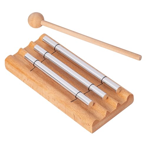 Three Tone Chime Bell for Teachers' Classroom Management, Meditation Chimes, Mindfulness...