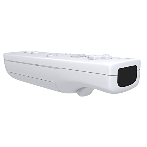 TIANHOO Remote Controller for Wii & Wii U, with Silicone Case and Wrist Strap, 2 pack (White) image
