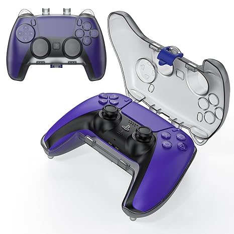 Tiiletzote Protective Travel Case Compatible with PS5 DualSense Wireless Controller, Hard...