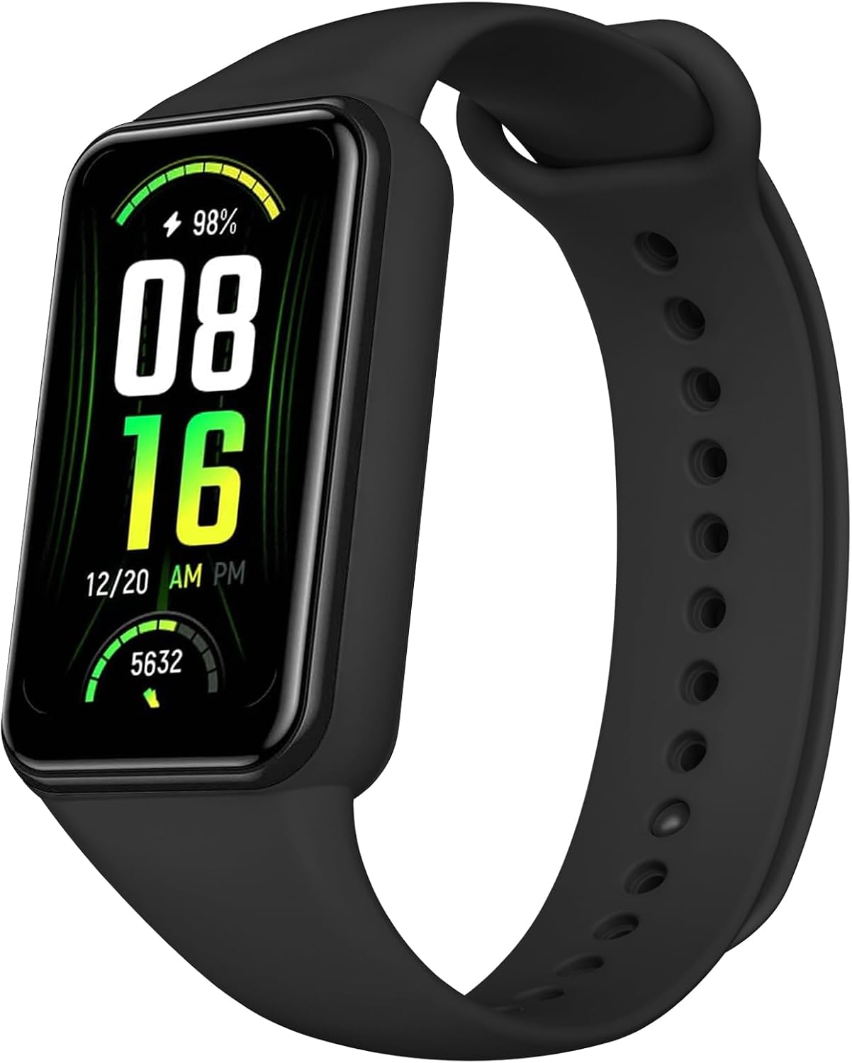 Tobfit Replacement Band Compatible for Amazfit Band 7 Strap, Soft Silicone Adjustable Sport...