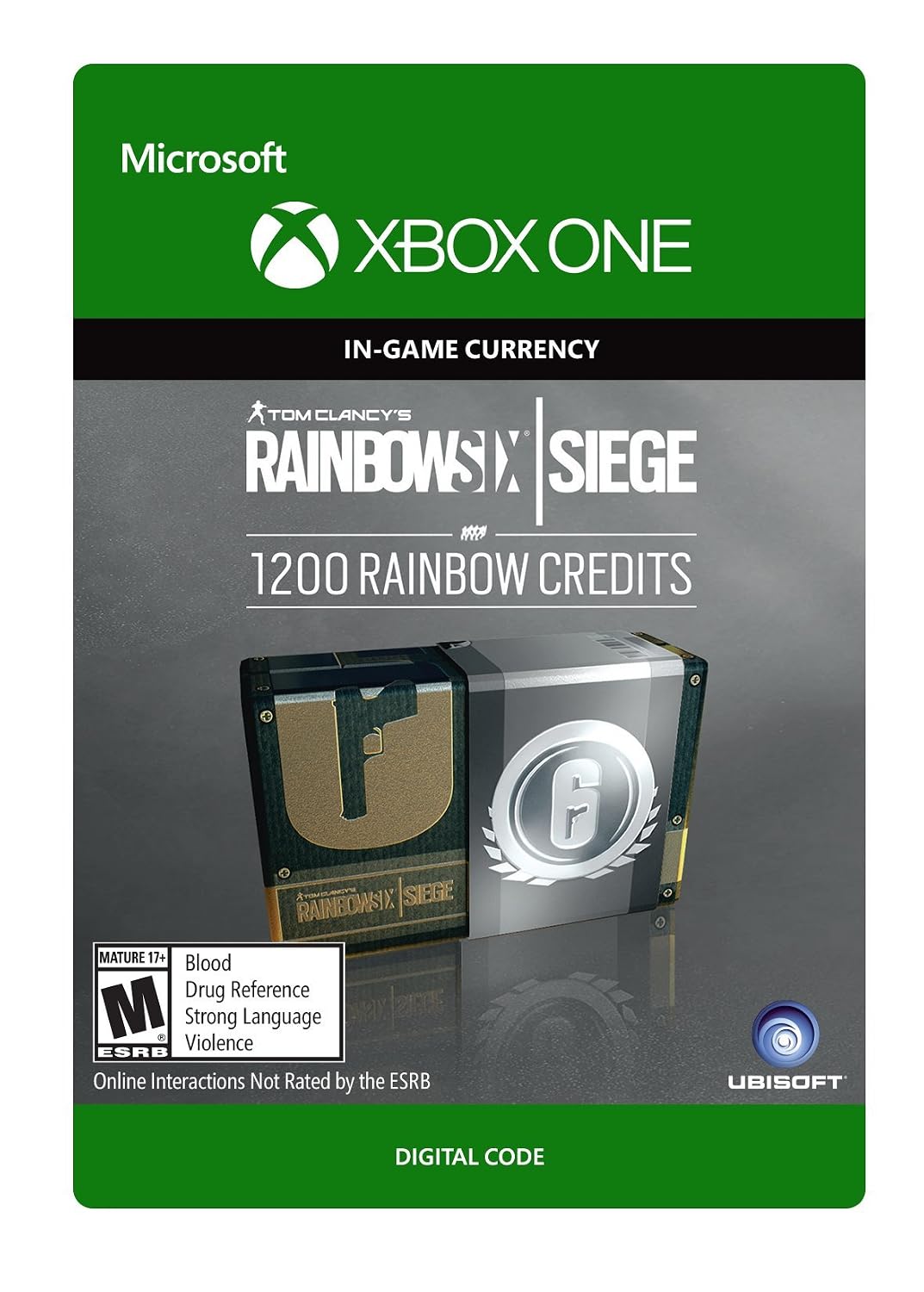 Tom Clancy's Rainbow Six Siege Currency pack 1200 Rainbow credits - Xbox One [Digital Code] image