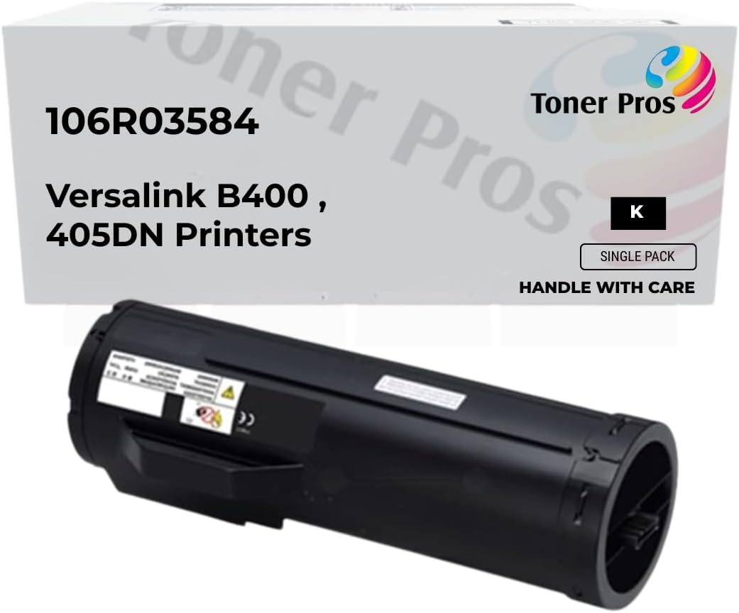Toner Pros Replacement Toner Cartridge - Compatible for Xerox 106R03584 - Extra High...