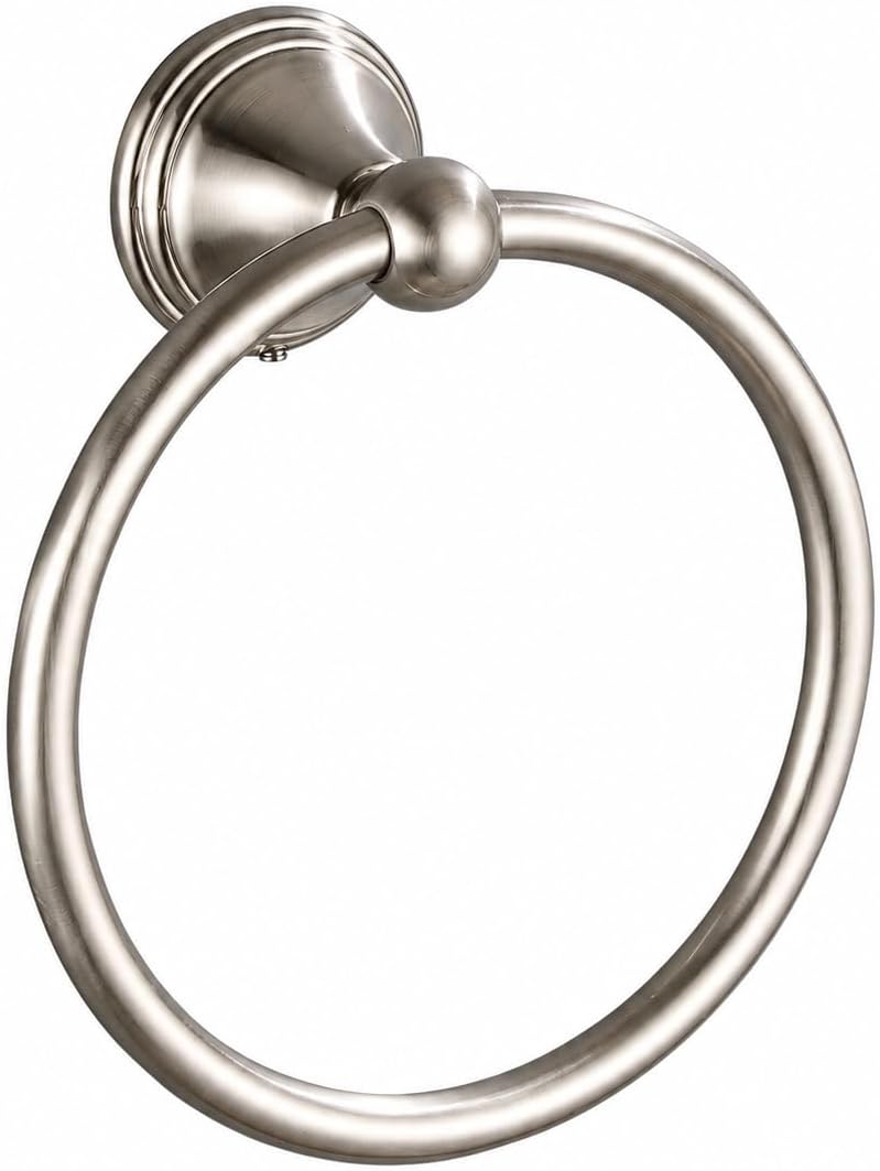 Towel Ring for Bathroom, Brushed Nickel Hand Towel Holder 1 Pack, Bathroom Accessories and...