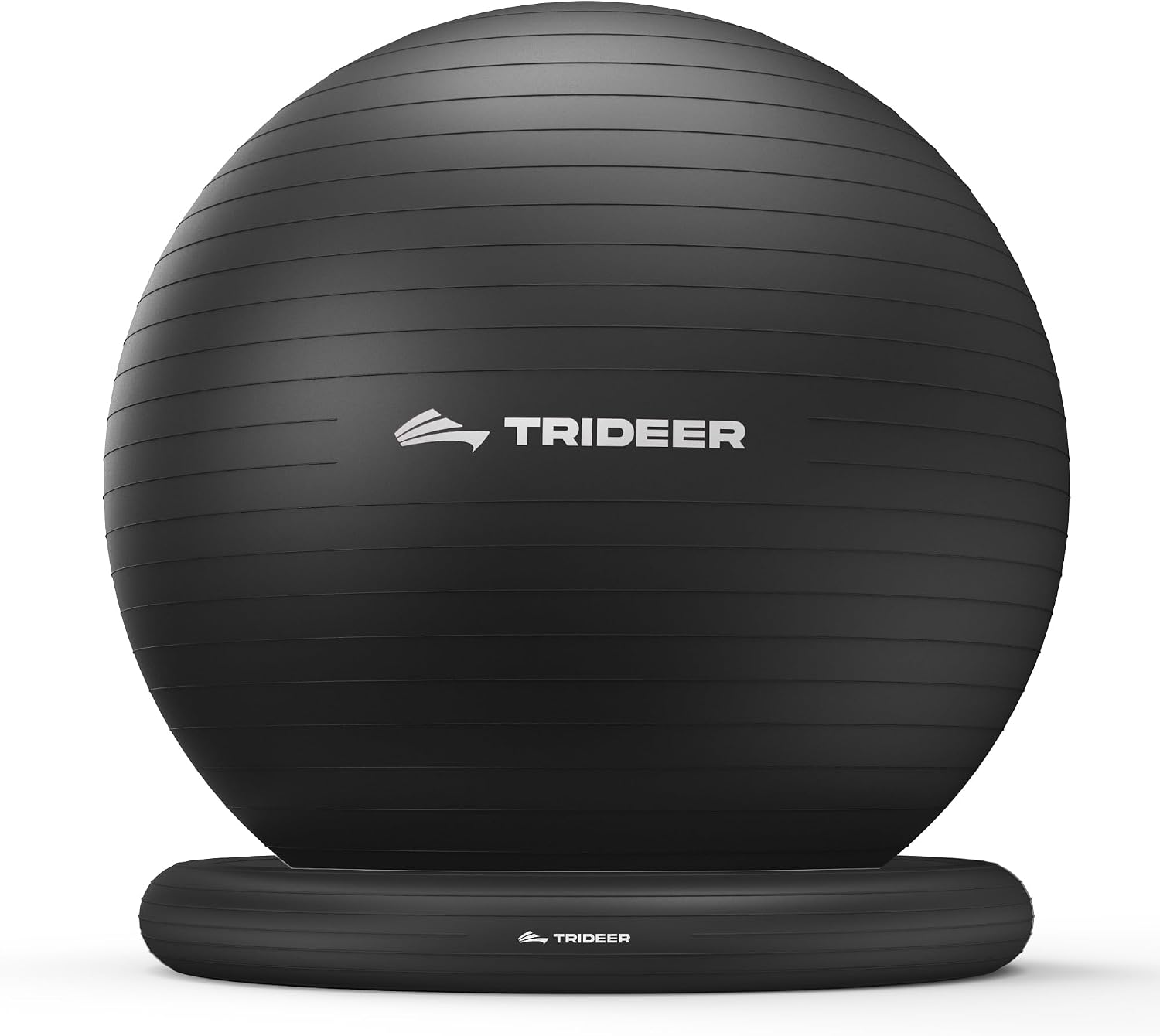 Trideer Yoga Ball Chair with Base for Office Desk, Exercise & Stability Ball Seat, Pilates...