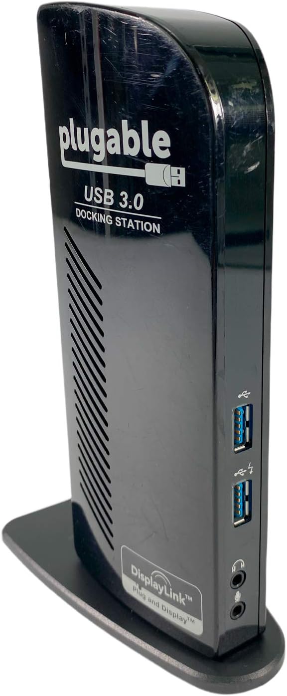 UD-3900 SuperSpeed USB 3.0 Dual Monitor Docking Station, Bundle with AC Adapter