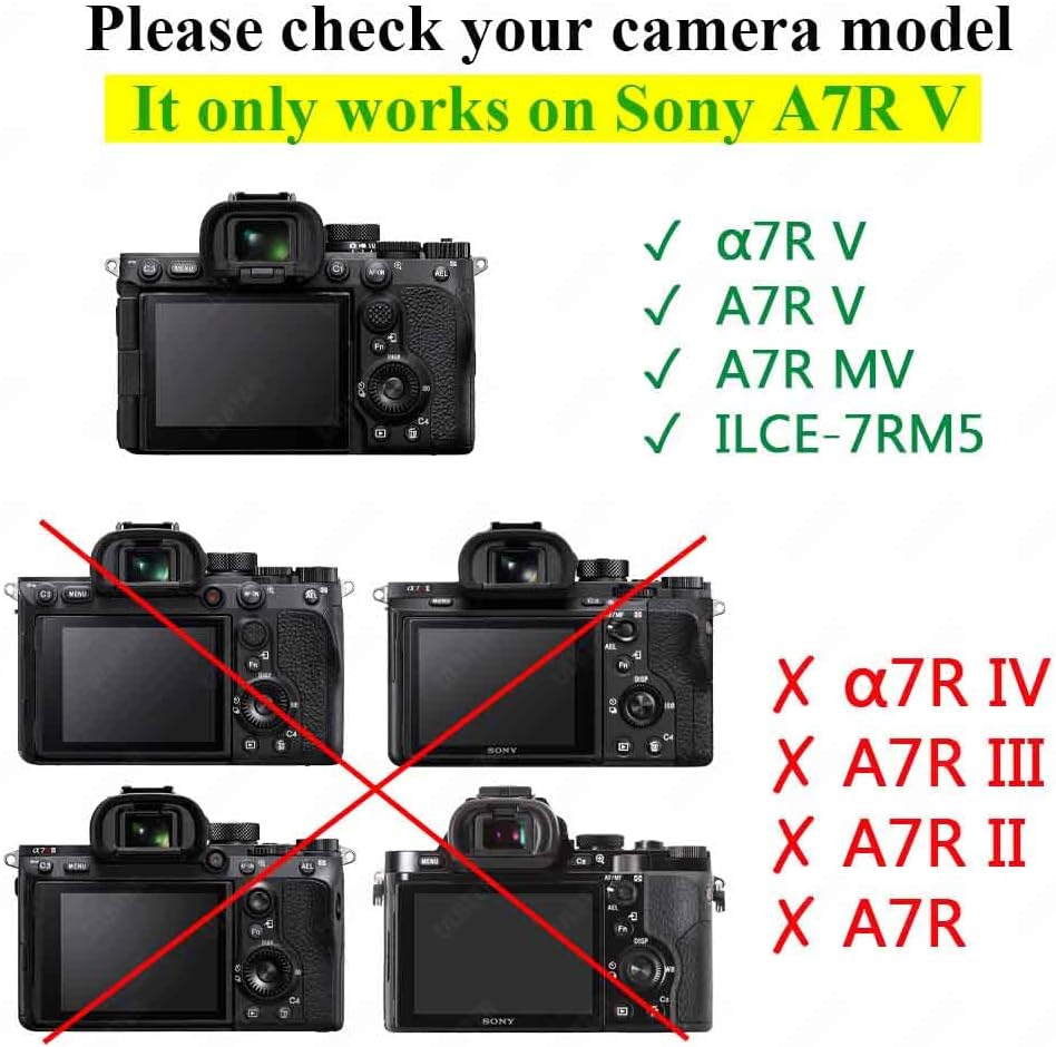 ULBTER Screen Protector for Sony Alpha A7V A7 V A7R VI A7R V A7RVI A7R6 A7RV A7M5 Camera &... image