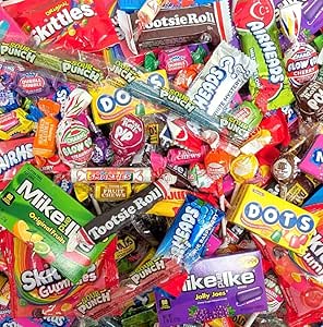 Ultimate Name Brand Candy Variety Pack - 2 lb Bulk Candy Individually Wrapped - No filler...