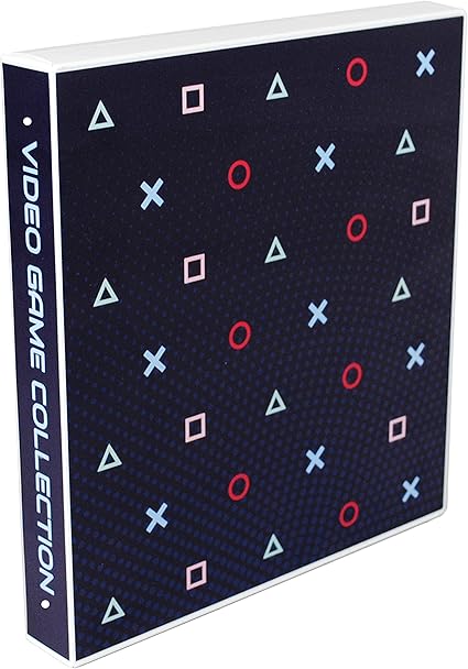 UniKeep High Capacity PlayStation Themed Disc Storage Case - Holds 80 Discs