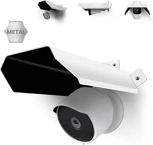 Universal Security Camera Cover - Sun Rain Shield, Waterproof Protective Roof for Outdoor...