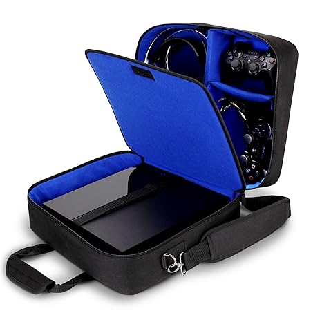 USA Gear PS4 Travel Case - Travel Bag Compatible with Playstation 4 Slim, Playstation Pro...