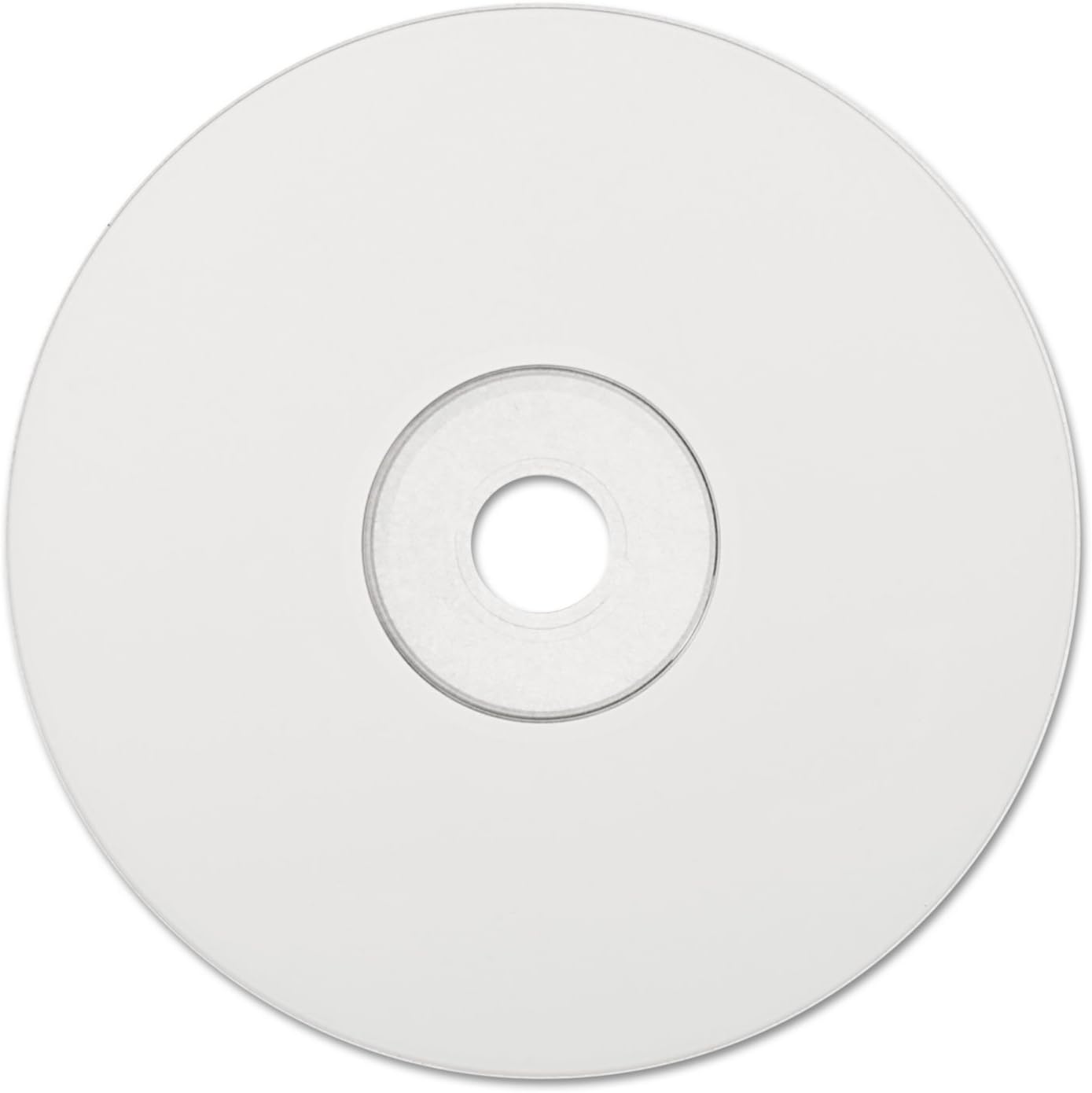 Verbatim CD-R 700MB 52X White Inkjet Hub Printable Recordable Media Disc - 100pk Spindle image