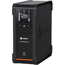 Vertiv Liebert PSA5-500MT120 UPS 500VA 300W 120V Line Interactive AVR Tower UPS, 2 USB...