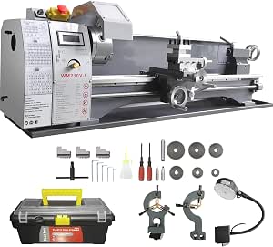 VEVOR Metal Lathe, 8.3'' x 29.5'' Benchtop Metal Lathe 0-2500 RPM Continuously Variable... image