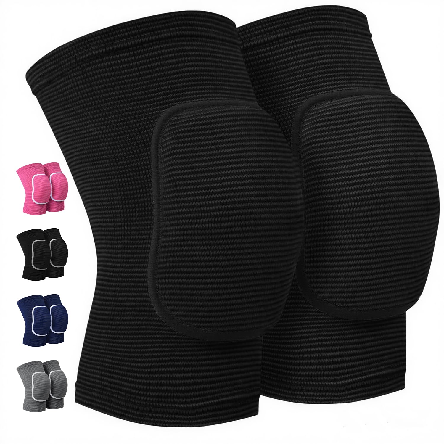 Volleyball Knee Pads for Dancers, RYBTB Soft Breathable Knee Pads for Men Women Kids Knees...