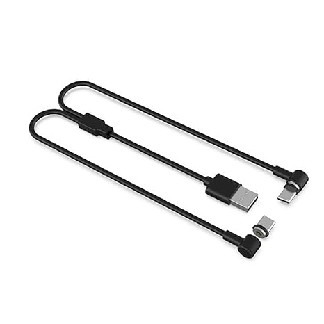 VR Charging Cable Magnetic for PSVR2 Controller Fast Charger Line 2 in 1 USB to Type C Elbow...